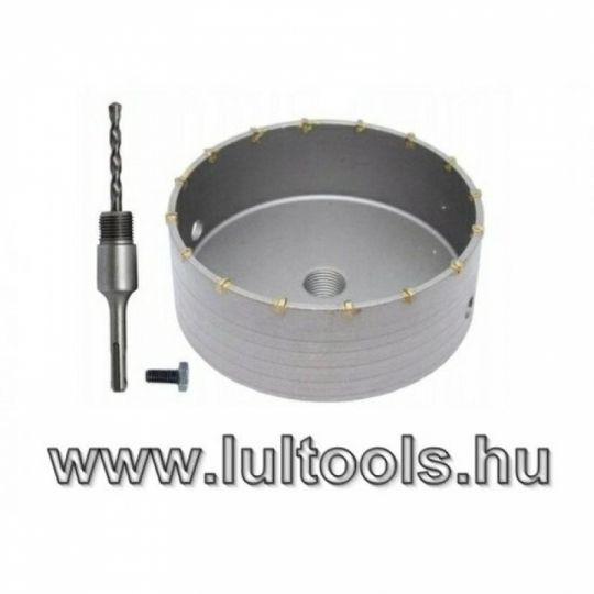 160mm-es koronafúró + sds plusz szár +36202188024