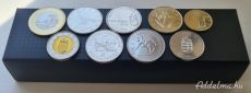 2018 évi forint forgalmi sor (+3db 2018-as emlékérme) 9db érme