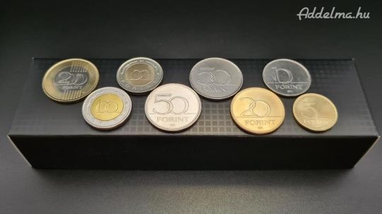 2019 évi forint forgalmi érme sor (+Vívó 50Ft+NM 100ft) 8db érme
