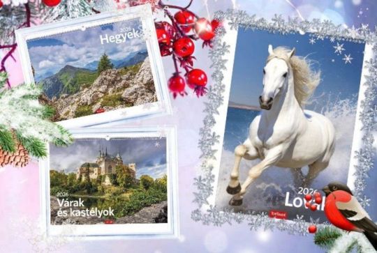 2026 évi képes falinaptár