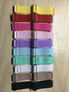 22mm-es színes rugalmas óraszíj (gumis óra szíj)