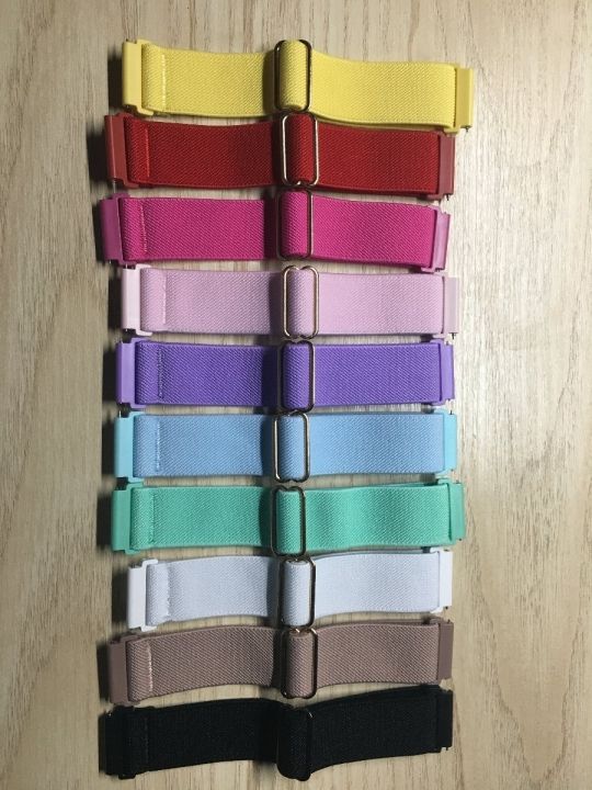 22mm-es színes rugalmas óraszíj (gumis óra szíj)