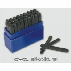 27 db-os betű beütő készlet 8mm