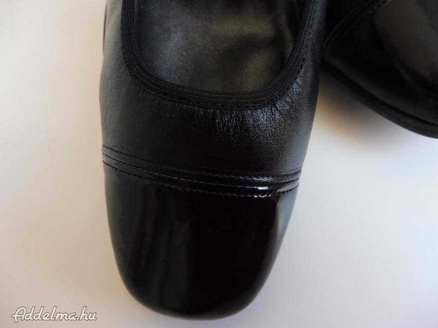 38- 38,5-es fekete, női cipő, Salamander