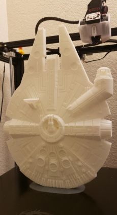3D nyomtatott Millenium Falcon // egyéb 3D nyomt. termékek