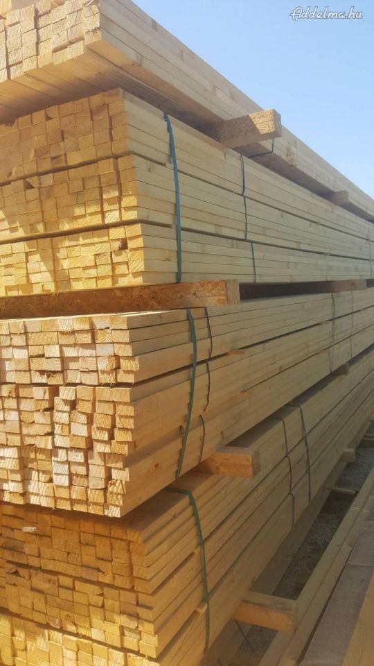 3x5cm-es Tetőléc és egyéb Fűrészáru C24-es minősitéssel