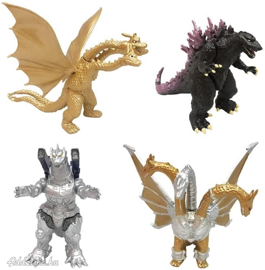 4 db-os Godzilla titánok figura szett