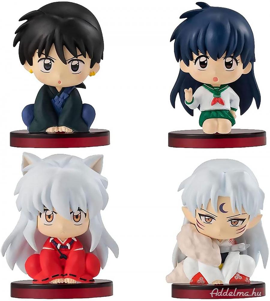 4 db-os Inuyasha figura szett