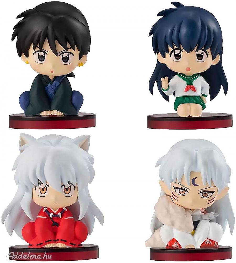 4 db-os Inuyasha figura szett