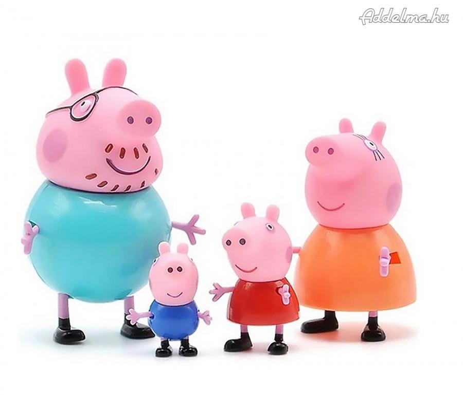 4 db-os Peppa malac család figura szett