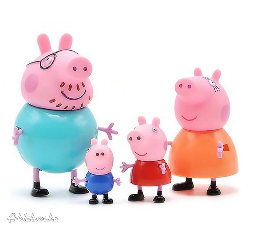 4 db-os Peppa malac család figura szett