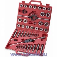 45 részes menetfúró-menetmetsző készlet LULTOOLS