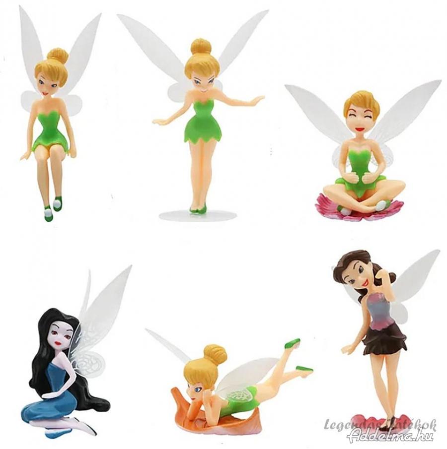 6 db-os Csingiling Tinkerbell figura szett