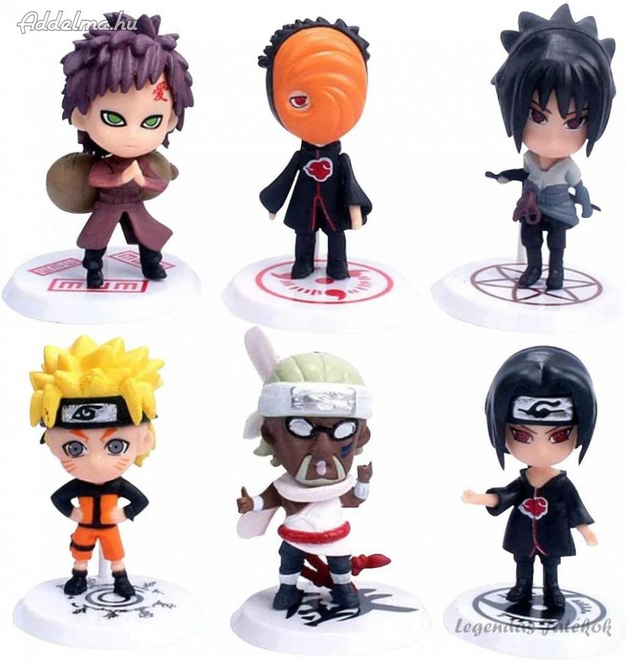 6 db-os Naruto figura szett