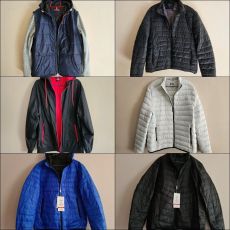 6db férfi kabát L-XL