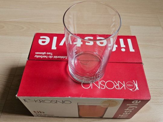 6db üveg vizes pohár üdítőspohár készlet 250ml