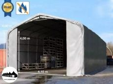 6x12x4m Wikinger raktársátor 720g/m2 Tűzálló ponyva
