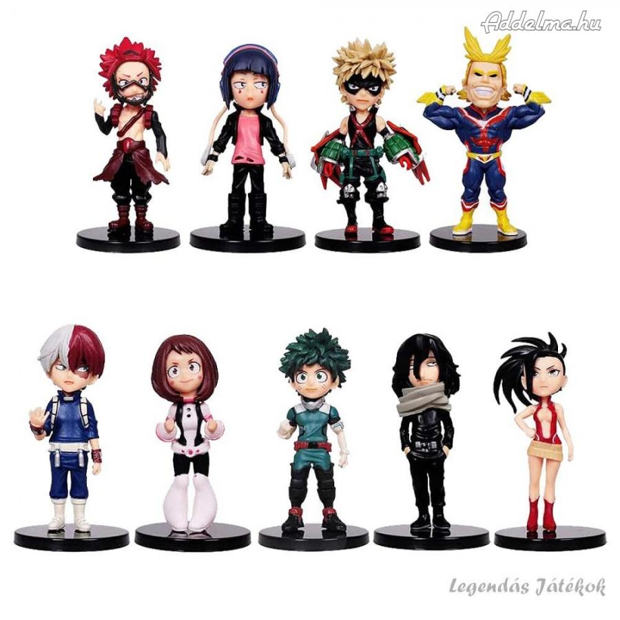 9 db-os My Hero Academia - Hősakadémia figura szett