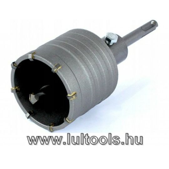 90mm-es koronafúró + sds plusz szár LULTOOLS