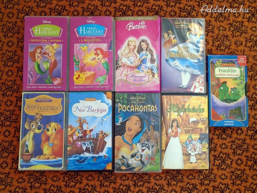 9db VHS Disney mese kazetta