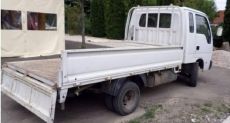 A- ból B- be fuvar platós kisteherautóval, zárt kisbusszal. Vas,