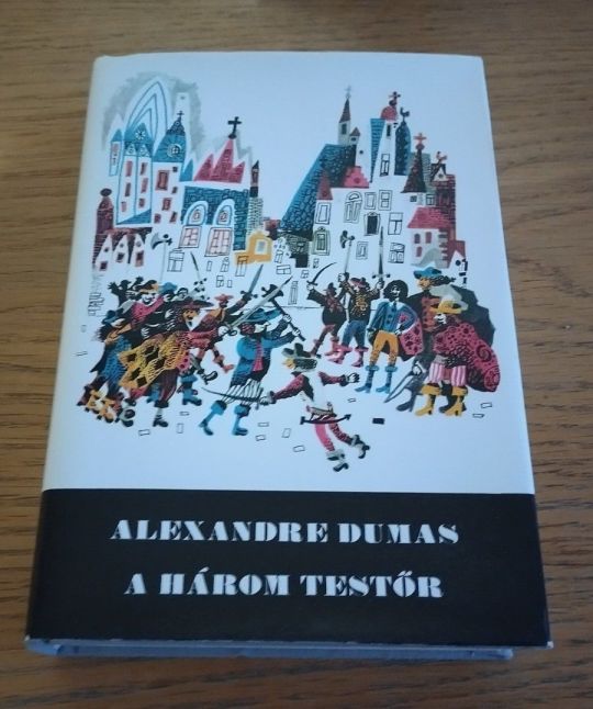 A három testőr könyv