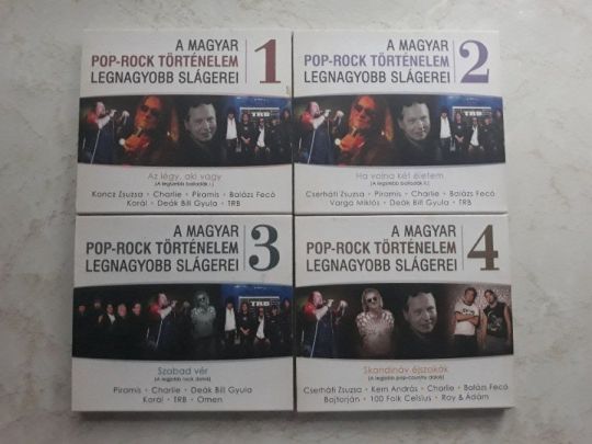 A magyar pop-rock történelem legnagyobb slágerei 1-4