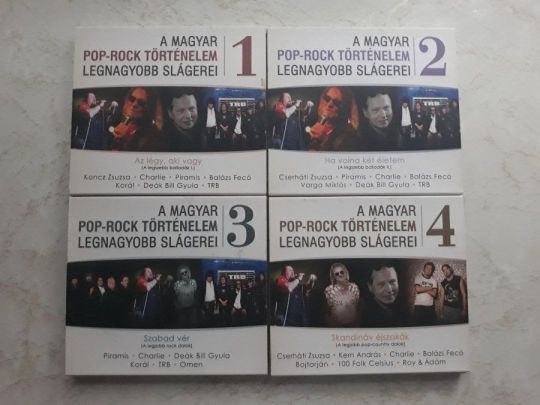 A magyar pop-rock történelem legnagyobb slágerei 1-4