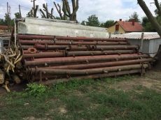Acél cső, vastagfalú peremes NA 125