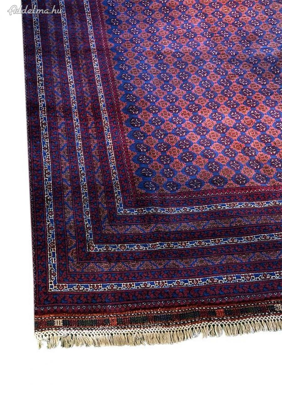 Afgán bochara kézi gyapjú szőnyeg