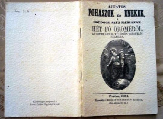 Ájtatos fohászok és énekek (1864)