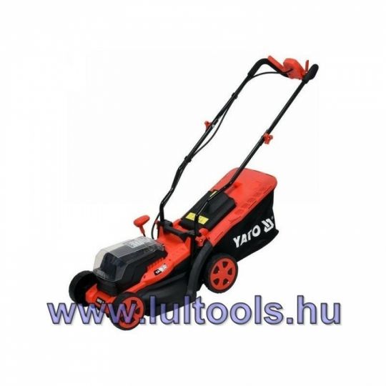 Akkus fűnyíró 340 mm 2 x 18 V (akku + töltő nélkül) Yato
