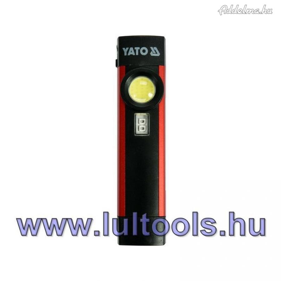 Akkus LED + UV zseblámpa 200/300 lumen Yato LULTOOLS