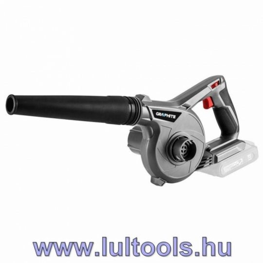 Akkus lombszívó-fúvó, műhelybe is GRAPHITE LULTOOLS