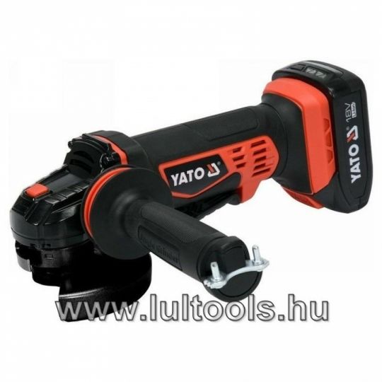 Akkus sarokcsiszoló 18V 125mm YATO,,.,.,.,..,.,