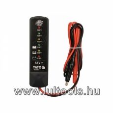 Akkuteszter 12V CCA 150-1400 Ah YATO