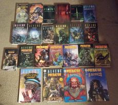 Aliens és Predator könyvek