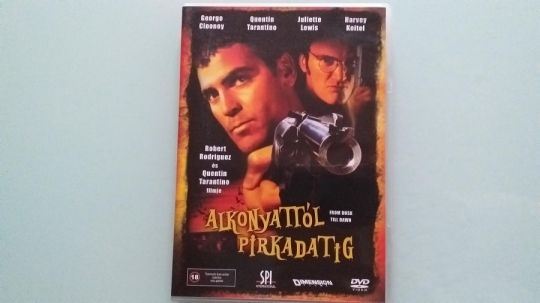 Alkonyattól pirkadatig horror DVD