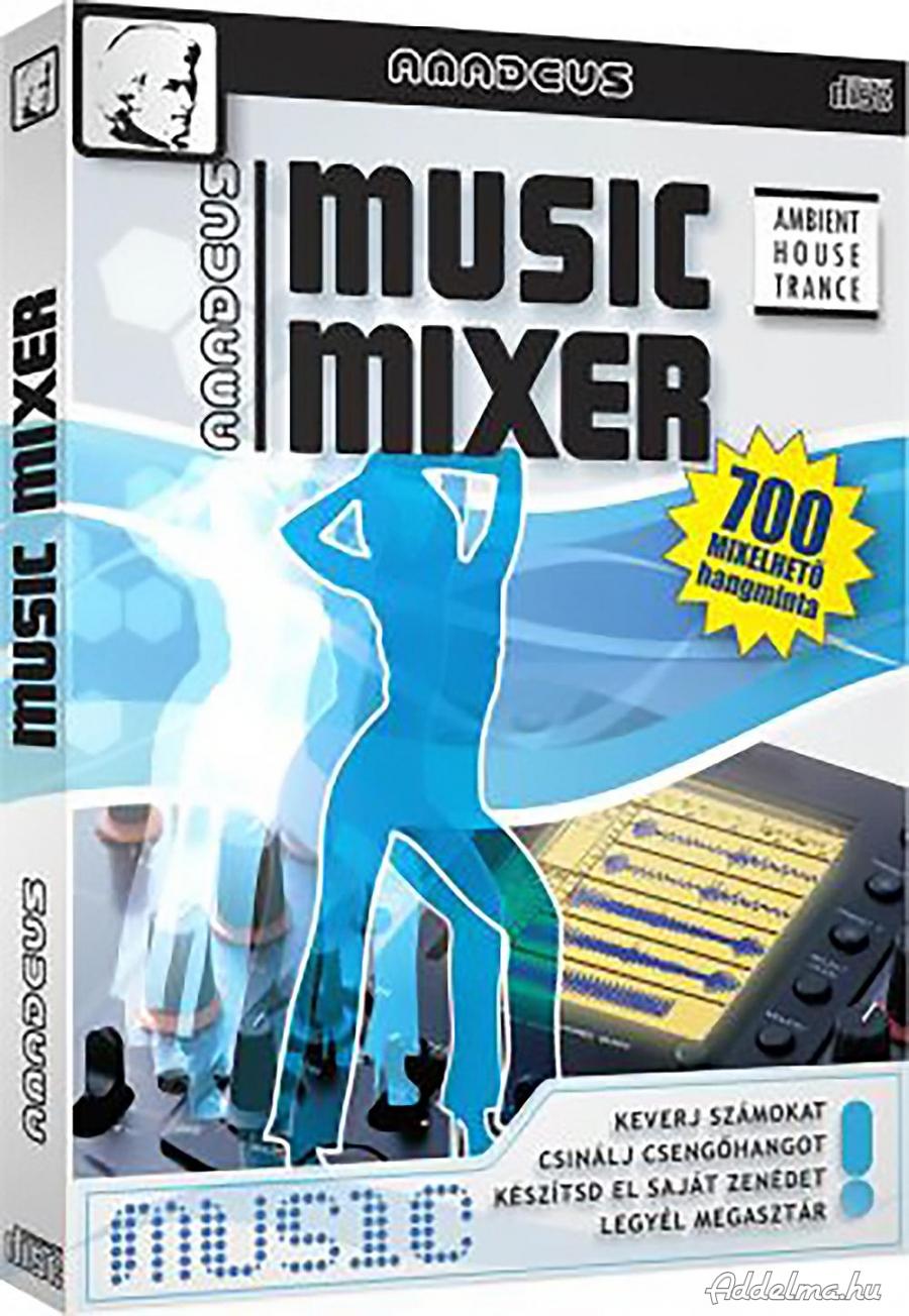 Amadeus Music Mixer zeneszerkesztő PC lemezes program