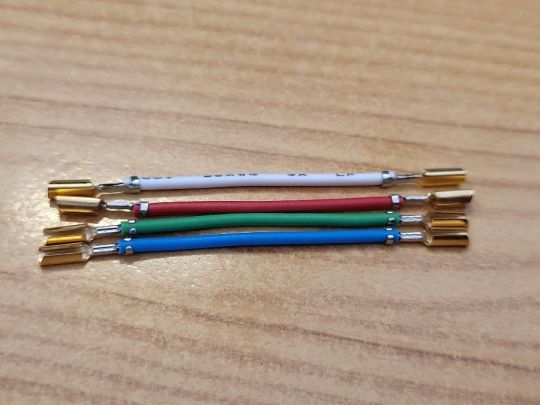 Analogis headshell kábel szett készlet HS 10 11 GOLD plated ÚJ