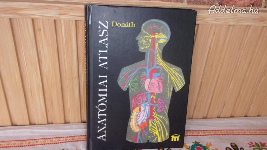 Anatómiai atlasz 1999 új állapotú hibátlan 