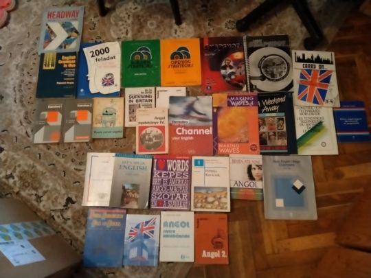 Angol tankönyvek(használt)