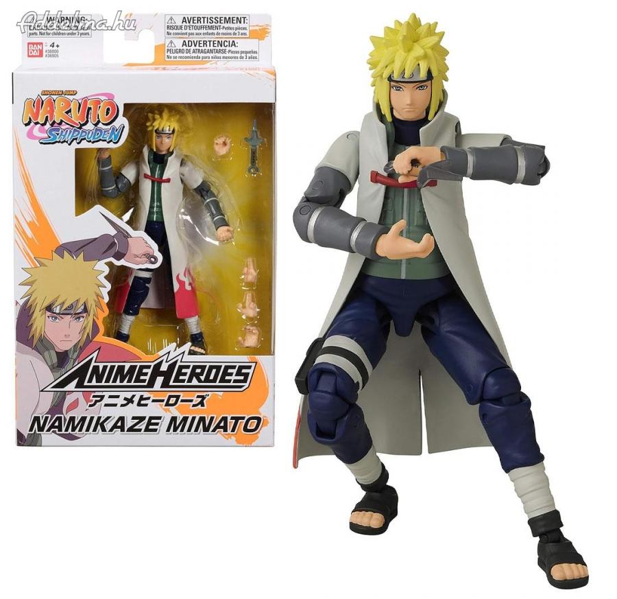 Anime Heroes - Minato Namikaze figura 17 cm Bandai