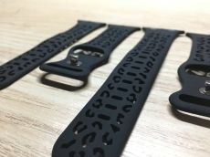 Apple Watch szilikon óraszíj (leopárd mintás)