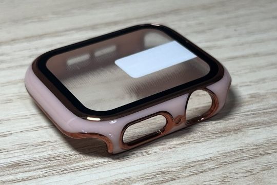 Apple Watch rózsaszín műanyag védőtok