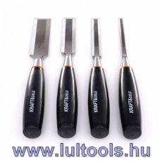 Asztalosvéső készlet 4 db 6, 12, 19, 25mm