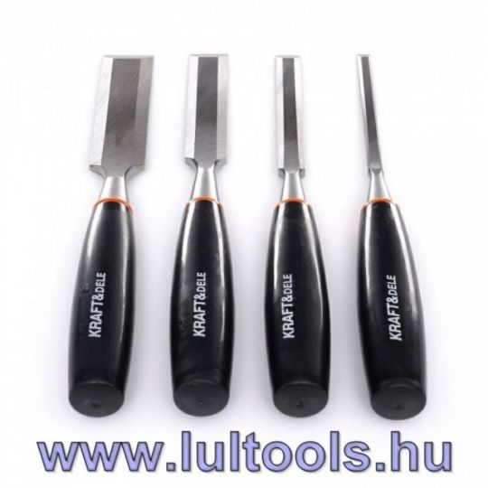 Asztalosvéső készlet 4 db 6, 12, 19, 25mm
