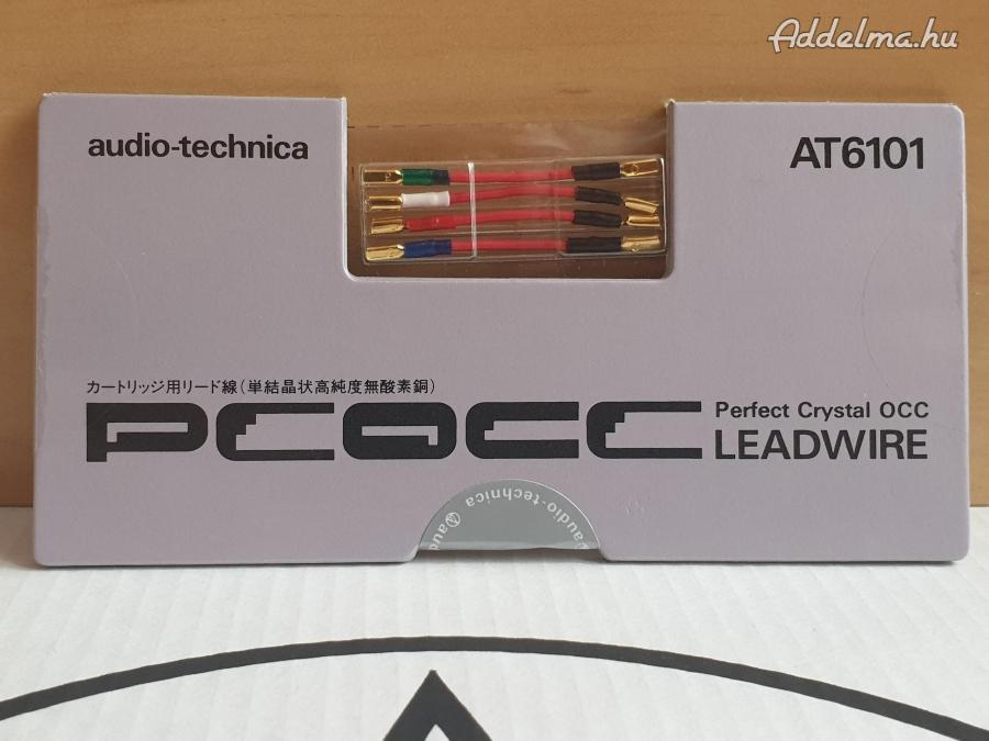 Audio-technica 24K GOLD -JAPAN gyártás- headshell kábel készlet