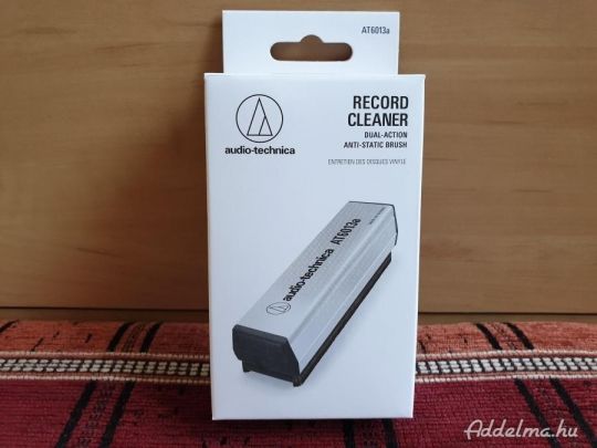Audio-technica antisztatikus lemezkefe kombinált (szén+bársony) ÚJ