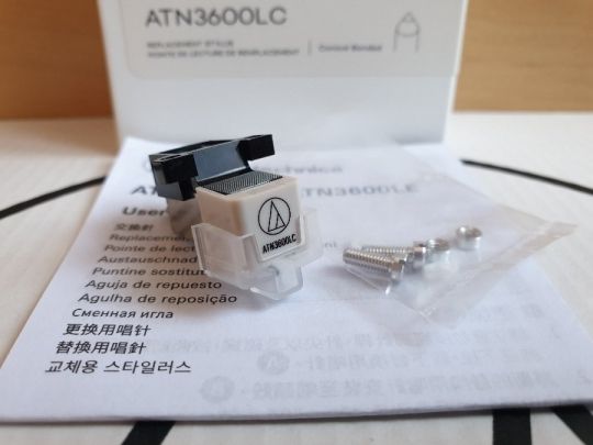 Audio-technica AT3600 LC MM lemezjátszó hangszedő vinyl bakelit ÚJ